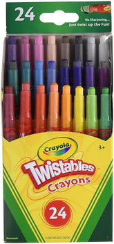Crayola Colors Of The World 24ct Mini Twistable Crayons CY52 - 9724 - Colorland Toys